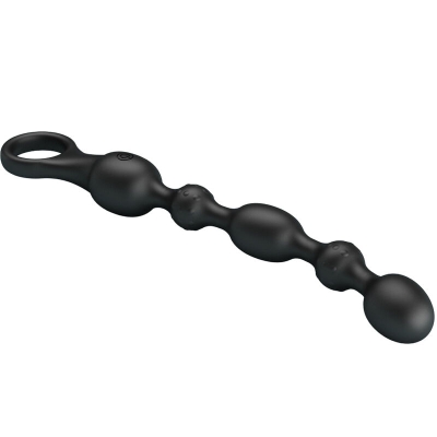 Analbeads Mit 10 Vibrationen Wiederaufladbar Silikon | Pretty Love
