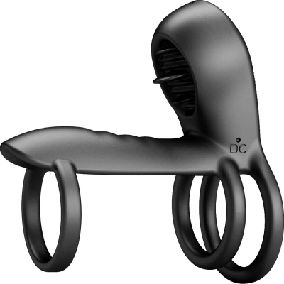 Jammy Penis Sling 12 Vibrations- Und Leckeinstellungen Silikon | Pretty Love