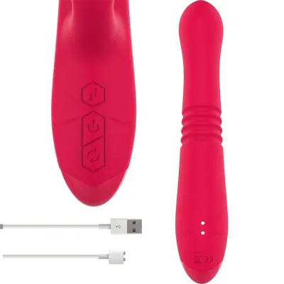 Dua Vibrator Up & Down Mit Roter Zunge | Intense