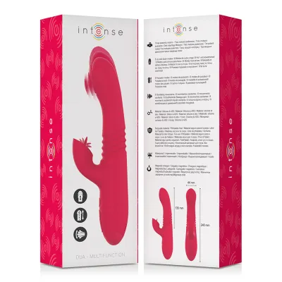 Dua Vibrator Up & Down Mit Roter Zunge | Intense