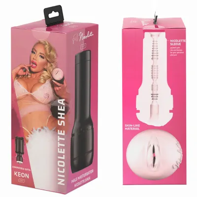 Nicolette Shea Stroker + Aqua Quality Lube 50ml – Kiiroo