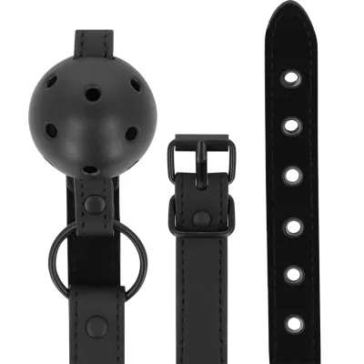 Ball Gag Made of Vegan Leather – Intense