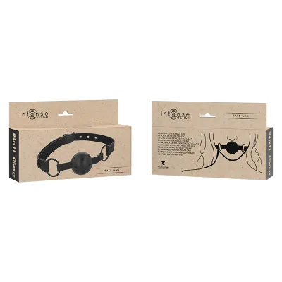 Ball Gag Made of Vegan Leather – Intense