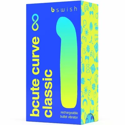 Bcute Curvy Infinite Classic Silikonvibrator Blau – B Swish