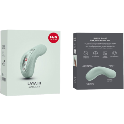 Laya III Lay On Vibrator Grün | Fun Factory