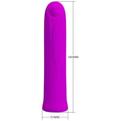 Curtis Mini Super Power Vibrator 12 Purple | Pretty Love