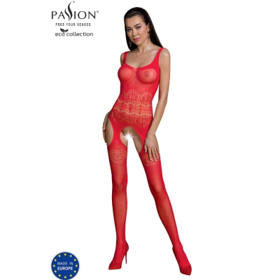 Eco Collection Bodystocking Eco Bs005 Rot | Passion
