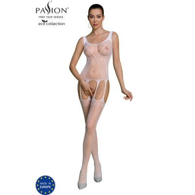 Eco Collection Bodystocking Eco Bs007 Weiss | Passion