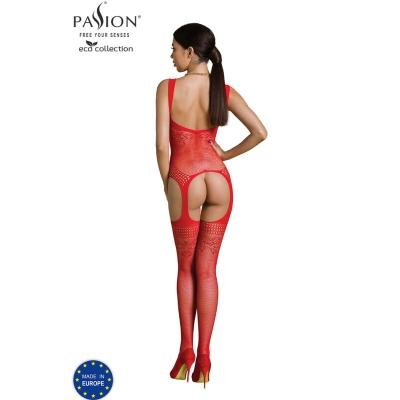 Eco Collection Bodystocking Eco Bs008 Rot | Passion