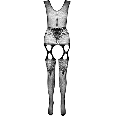 Eco Collection Bodystocking Eco Bs014 Schwarz | Passion