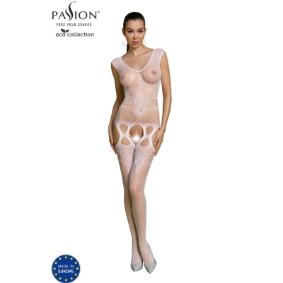 Eco Collection Bodystocking Eco Bs014 Weiss | Passion