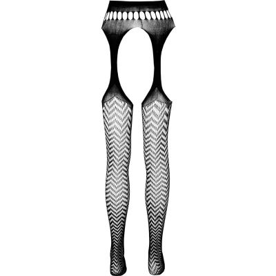 Eco Collection Bodystocking Eco S002 Schwarz | Passion