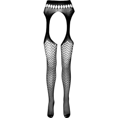 Eco Collection Bodystocking Eco S002 Schwarz | Passion