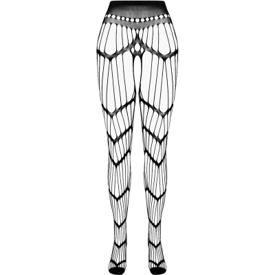 Eco Collection Bodystocking Eco S006 Schwarz | Passion
