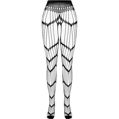 Eco Collection Bodystocking S006 Black – passion