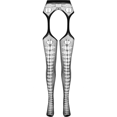 Eco Collection Bodystocking Eco S008 Schwarz | Passion