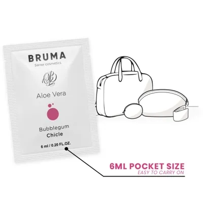 Aloe Vera Gleitgel Bubblegum Geschmack 6ml – Bruma