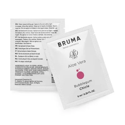 Aloe Vera Gleitgel Bubblegum Geschmack 6ml – Bruma