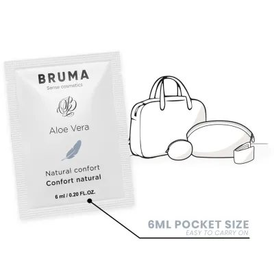 Aloe Vera Gleitgel Natürlicher Komfort 6ml – Bruma