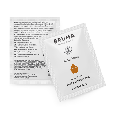 Aloe Vera Gleitgel Cupcake Geschmack 6ml | Bruma