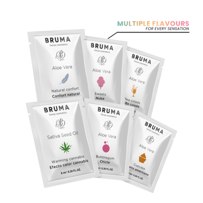 Aloe Vera Gleitgel Cupcake Geschmack 6ml | Bruma
