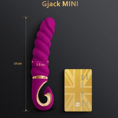 Gjack Mini Vibrator Aus Silikon Süsse Himbeere | Gvibe