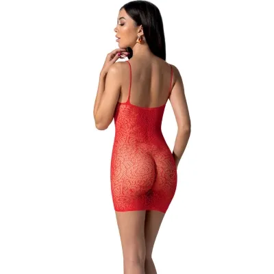Bs096 Bodystocking Rot Os – Passion