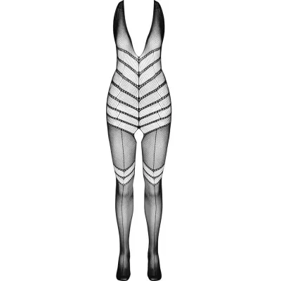 Bs100 Bodystocking Black Os – passion
