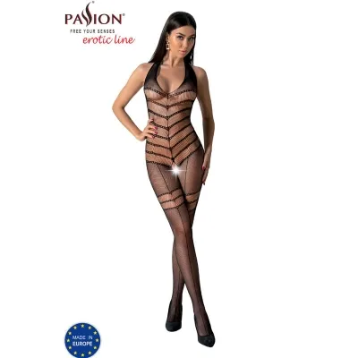 Bs100 Bodystocking Black Os – passion