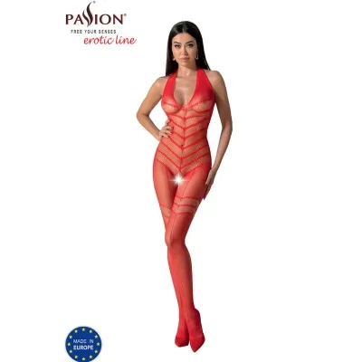 Bs100 Bodystocking Red Os – passion