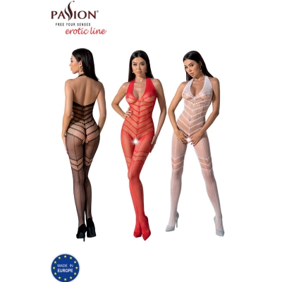 Bs100 Bodystocking Weiss OneSize | Passion