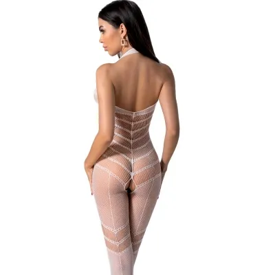 Bs100 Bodystocking White Os – passion