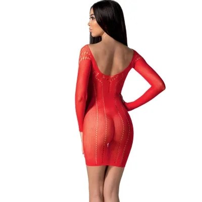 Bs101 Bodystocking Red Os – passion