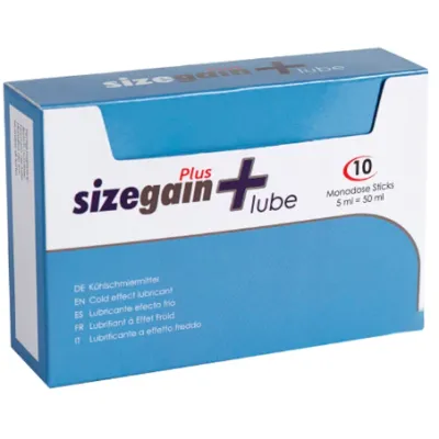 Sizegain Plus Lube Cold Effect – 500 Cosmetics