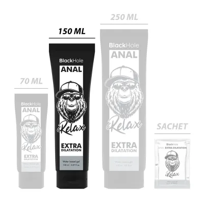 Gel Anal Dilation Auf Wasserbasis 150ml – Black Hole