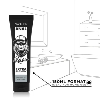 Gel Anal Dilation Auf Wasserbasis 150ml – Black Hole