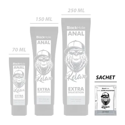 Gel Auf Wasserbasis Extra Dilatation 6ml – Black Hole