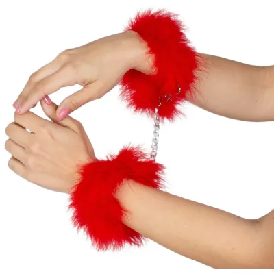 Rote Marabou Handschellen – Secretplay