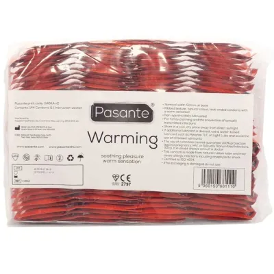 Heat-activated condoms, 144-pack – Pasante