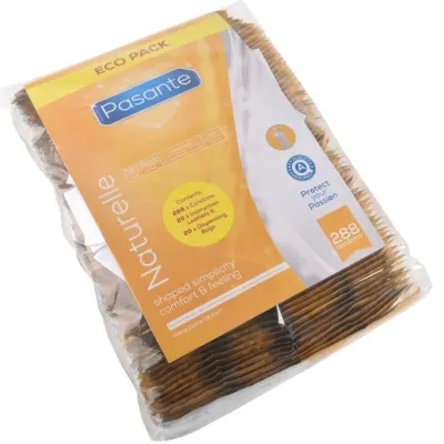 Pasante Natural Condoms Pack of 288 pcs. –
