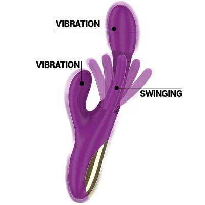 Apolo Vibrator 7 Modi Mit Lila Zunge | Intense