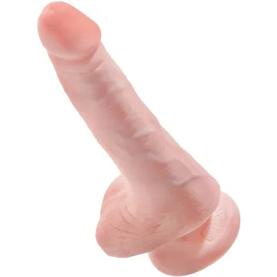 Realistischer Penis Mit Eier 13,5cm Leicht – King Cock