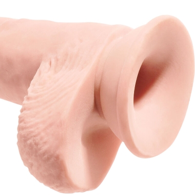 Realistischer Penis Mit Eier 19,4cm Leicht | King Cock