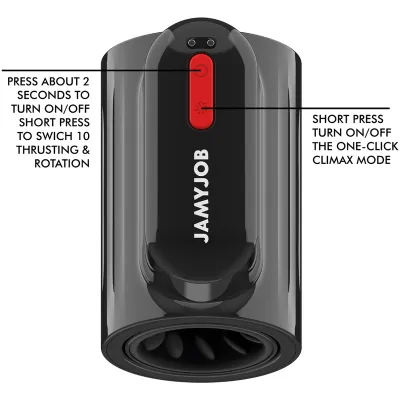 Vortex Turbo Masturbator with Thrust and 360° Rotation – Jamyjob
