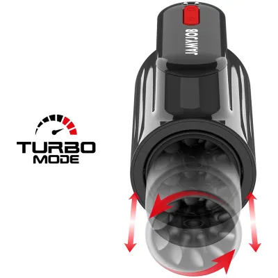 Vortex Turbo Masturbator with Thrust and 360° Rotation – Jamyjob