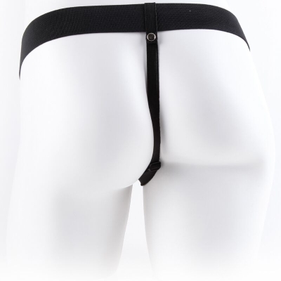 Harness Mit Fernbedienung, Realistischer Penis Mit Hoden 17,8cm | Fetish Fantasy