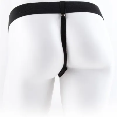 Harness Penis Mit Hoden 17,8cm – Fetish Fantasy