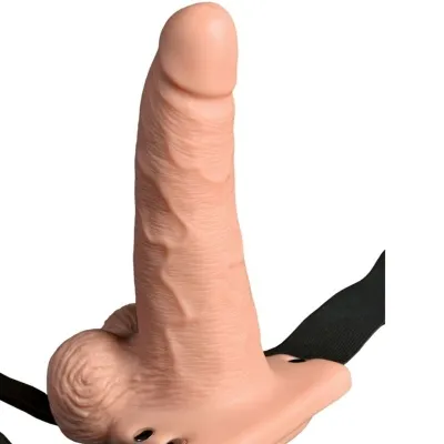 Harness Mit Penis Und Hoden 15cm – Fetish Fantasy