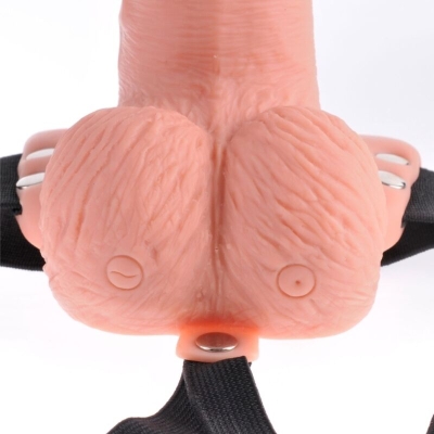 Gurt mit Realistischem Penis und Hoden 15cm | Fetish Fantasy