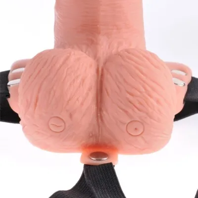 Harness Mit Penis Und Hoden 15cm – Fetish Fantasy